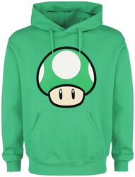 1 - Up Mushroom, Super Mario, Kapuzenpullover