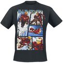 Anime Panels, Iron Man, T-Shirt