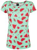 Lovely Watermelon Loose Shirt, Pussy Deluxe, T-Shirt