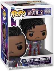 Infinity Killmonger Vinyl Figur 969, What If...?, Funko Pop!