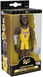 Los Angeles Lakers - Lebron James Gold Premium Vinyl Figur (Chase Edition möglich)
