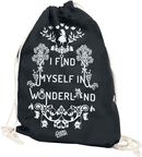 I Find Myself In Wonderland, Alice im Wunderland, Turnbeutel