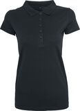 Ladies Jersey Polo, RED by EMP, Poloshirt
