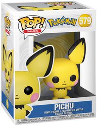 Pichu Vinyl Figur 579, Pokémon, Funko Pop!
