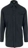 Side-Zip Long Checked Flanell Shirt, Urban Classics, Flanellhemd