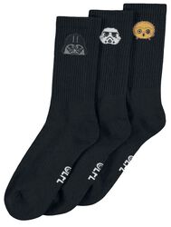 Darth Vader - Stormtrooper - C3PO, Star Wars, Socken