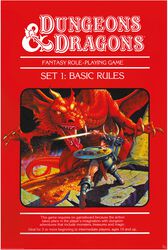 Basic Rules, Dungeons and Dragons, Poster