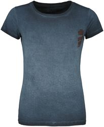 T-shirt with Degger Print, Rock Rebel by EMP, T-Shirt