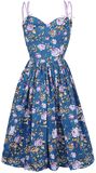 Violetta 50´s Dress, Hell Bunny, Mittellanges Kleid