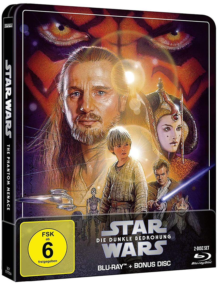Episode 1 - Die dunkle Bedrohung, Star Wars Blu-Ray