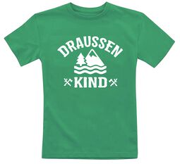 Kids - Draussen Kind, Sprüche, T-Shirt