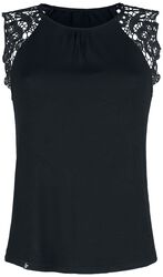 Sleeve Lace Top, Forplay, Top