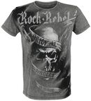 Original Sinners Batik Roundneck, Rock Rebel by EMP, T-Shirt