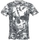 Black Rebel Skull, Shine Original, T-Shirt