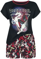 Einhornattacke, Deadpool, Schlafanzug