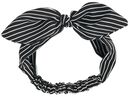 Striped Bow, Banned Alternative, Haarband