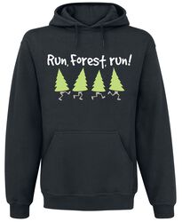 Run, Forest, Run!, Sprüche, Kapuzenpullover