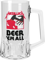 Bier 'Em All, Metallica, Bierkrug