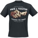 Papa & Tochter, Familie & Freunde, T-Shirt
