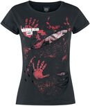 Blood Hand Prints, The Walking Dead, T-Shirt