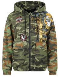 Camouflage Jacket, Rock Rebel by EMP, Übergangsjacke