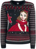 Alice Christmas Sweater, Alice im Wunderland, Weihnachtspullover