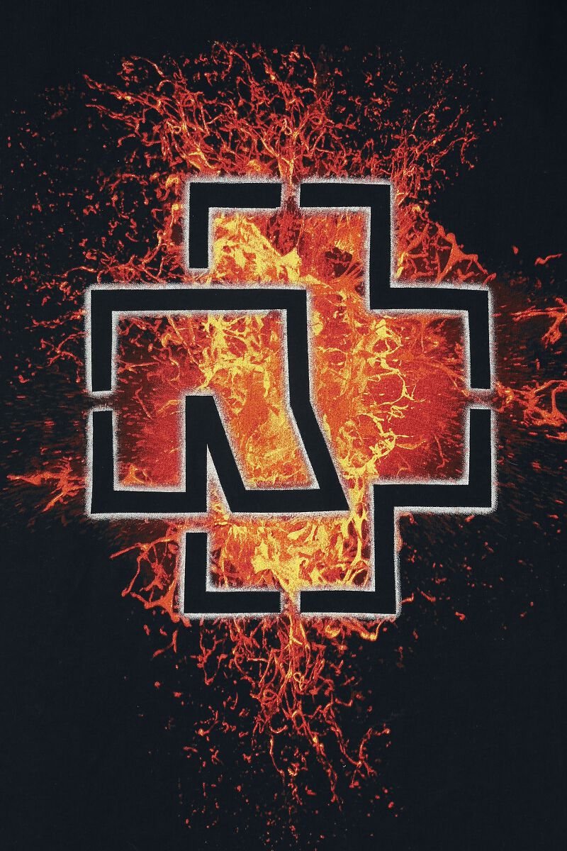 Lava Logo, Rammstein T-Shirt