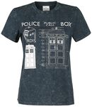Police Box - Blueprint, Doctor Who, T-Shirt