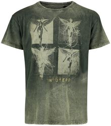 In Utero Collage, Nirvana, T-Shirt