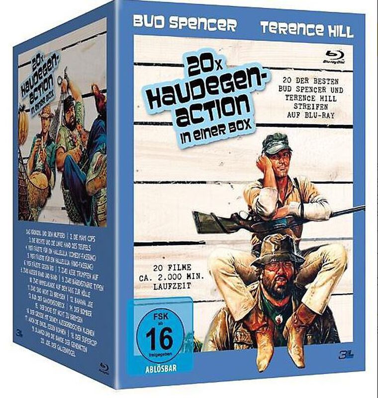 Bud Spencer & Terence Hill - 20x Haudegen-Action in einer Box