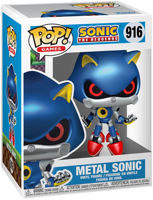 Metal Sonic Vinyl Figur 916