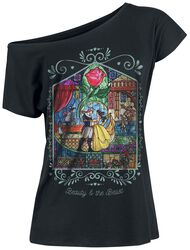 Rose, Die Schöne und das Biest, T-Shirt