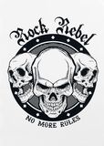 Wall Tattoo Bad Skulls, Rock Rebel by EMP, 595