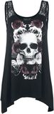 Loose Skull Top, Gothicana by EMP, Top