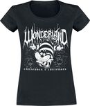 Grinsekatze - Metal Wonderland, Alice im Wunderland, T-Shirt
