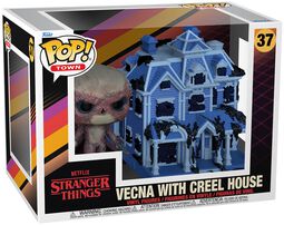 Season 4 - Vecna with Creel House (Pop! Town) Vinyl Figur 37, Stranger Things, Funko Pop!