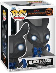 Black Rabbit Vinyl Figur 1296, Pinocchio, Funko Pop!