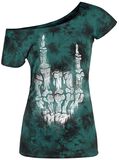 Skullhand Shirt, Gothicana by EMP, T-Shirt