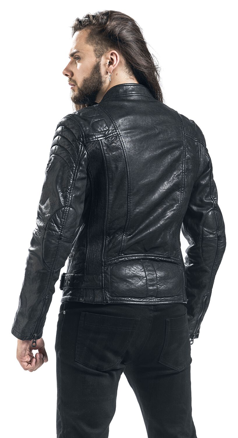 Winterjacke Herren Biker Lederjacke Herren Amazon Jilani Herren