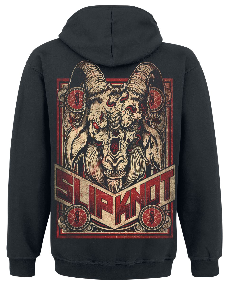 Slipknot Tshirt Slipknot Kapuzenjacke Band-Merch, 50% Baumwolle