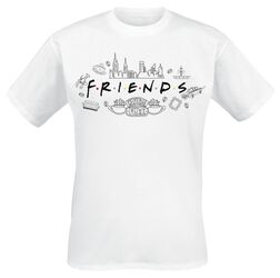 Warner 100 - Friends, Looney Tunes, T-Shirt