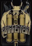 North America Tour, Rammstein, Poster