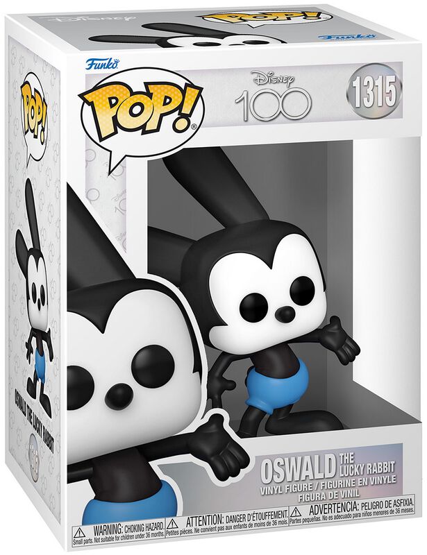 Disney 100 - Oswald the lucky Rabbit (Chase Edition möglich) Vinyl Figur 1315