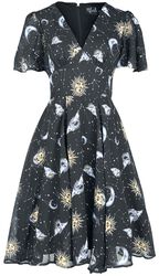 Solaris Dress, Hell Bunny, Mittellanges Kleid