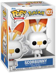 Scorbunny - Hoppla Vinyl Figure 922, Pokémon, Funko Pop!