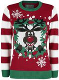 Rentierkranz, Ugly Christmas Sweater, Weihnachtspullover