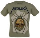 Spider Skull, Metallica, T-Shirt