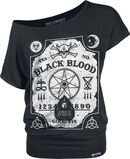 Witchboard, Black Blood by Gothicana, T-Shirt