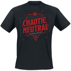 Chaotic Neutral - Keeping Options, Dungeons and Dragons, T-Shirt