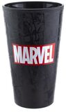 Marvel Logo, Marvel, Trinkglas